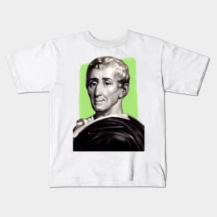 French Philosopher Montesquieu illustration Kids T-Shirt